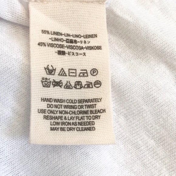 Free People June White Cutout Tee. XS, S - Picture 5 of 5